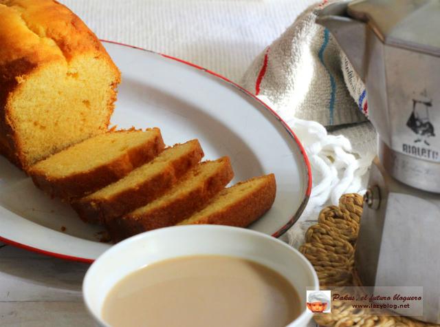 Bizcocho de chufas delicioso