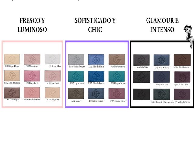 Sombras mono de Lancôme, para todos los gustos y combinaciones.