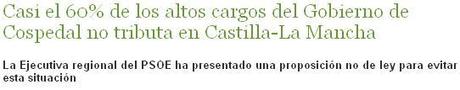 Neoliberalismo: Cospedal lanza una Ley de Tasas con 320 impuestos