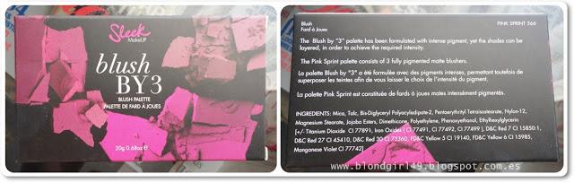 Blush by 3, Pink Sprint de Sleek
