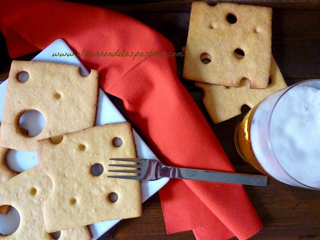 Galletas Lonchas de Queso (Queso y Miel)