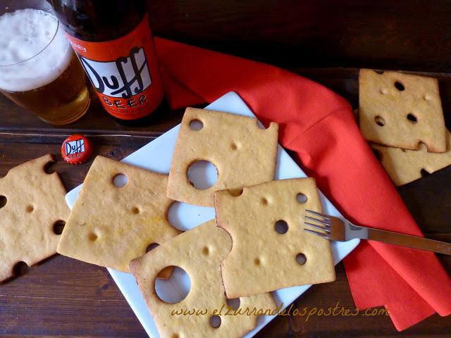 Galletas Lonchas de Queso (Queso y Miel)