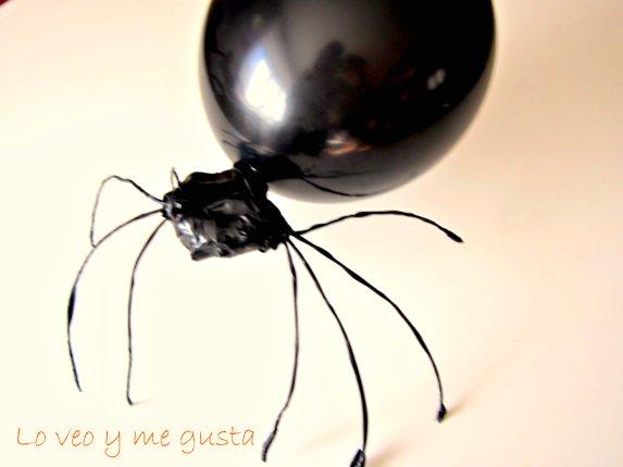 Arañas de halloween