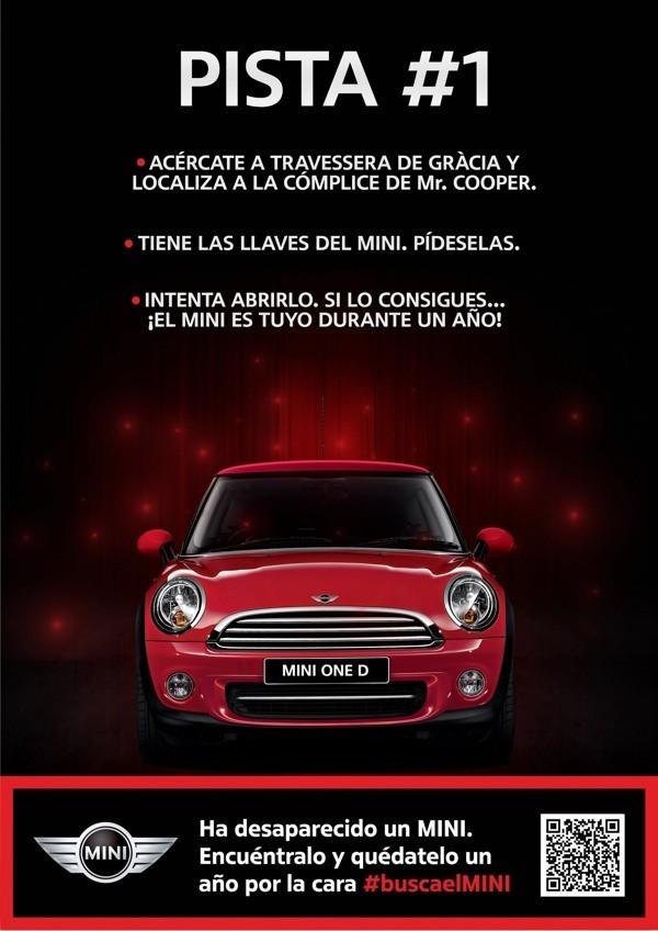 Encuentra al MINI desaparecido y será tuyo por un año