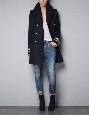 aw12 compra semana abrigo militar zara La compra de la semana: abrigo militar