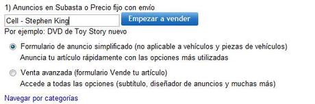 Como vender en eBay