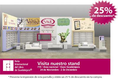 ¡Súper descuento de V&R; para la FIL!