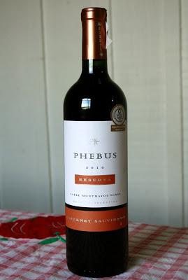 Phebus Cabernet Sauvignon Reserva 2010