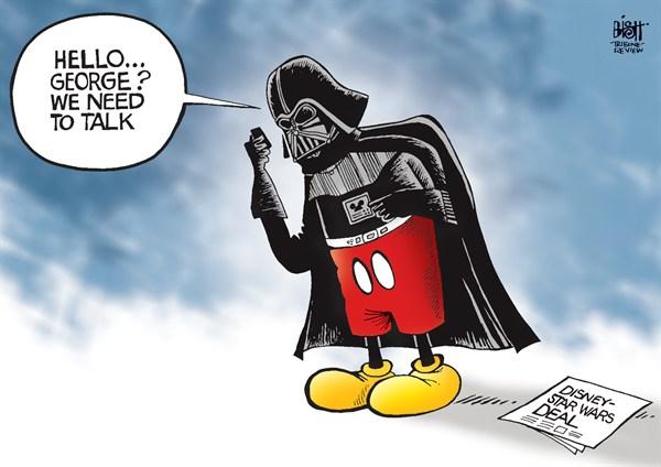 Hay un disturbio en la Fuerza. Disney compra Star Wars