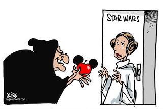 Hay un disturbio en la Fuerza. Disney compra Star Wars