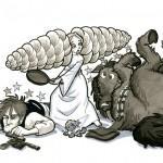 10 personajes de Disney dibujados como parte de Star Wars