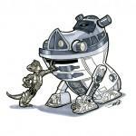 10 personajes de Disney dibujados como parte de Star Wars