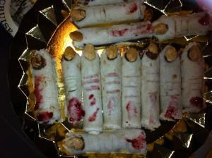 Halloween: Dedos de bruja