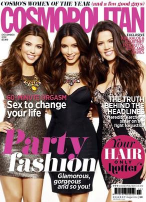 ¡Las hermanas Kardashians juntas para Cosmopolitan!