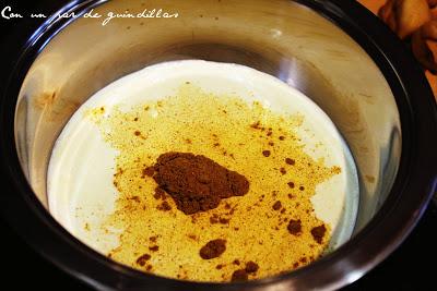 Tortellini de calabaza con salsa de curry