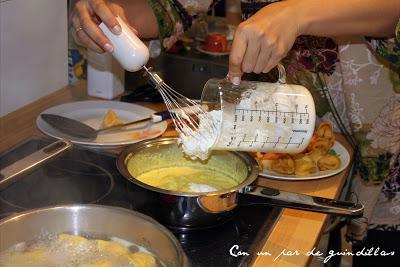 Tortellini de calabaza con salsa de curry