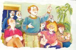 De reuniones de padres y tardes de cine