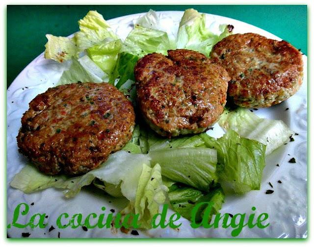 HAMBURGUESAS DE PAVO