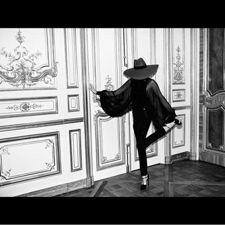 Slimane. Behind the scenes. Slimane. Behind the scenes.