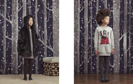 Moda infantil Little Paul&Joe;, AW2012