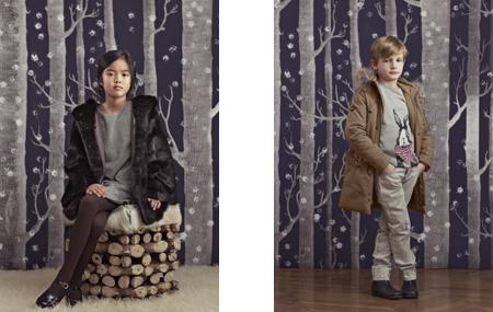 Moda infantil Little Paul&Joe;, AW2012