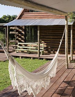 Una cabaña en Uruguay.