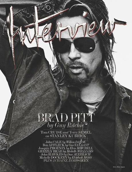 MAGAZINES: Brad Pitt cambia de look para INTERVIEW!