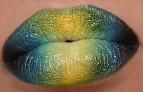 Ombré Lips: Tutoriales y Fotos