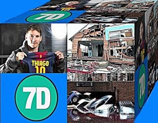 Thiago, Sandy y el 7-D