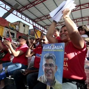 Según encuestadora Veneopsa Intención de voto a favor de Elías Jaua es de 46%.