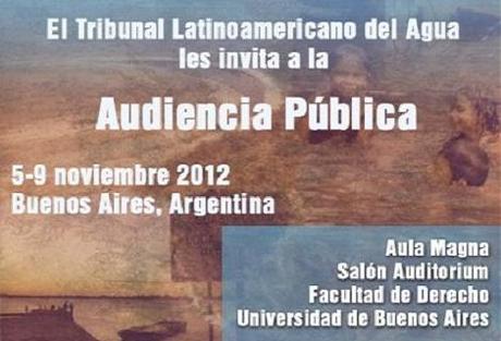 TRIBUNAL LATINOAMERICANO DEL AGUA EN BUENOS AIRES