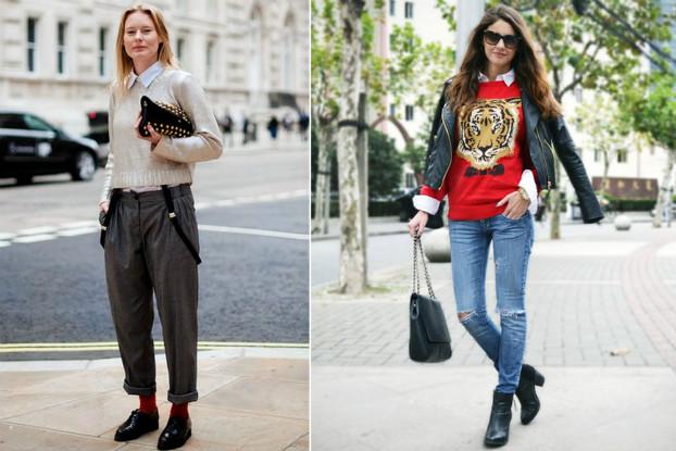 Sudadera y camisa…