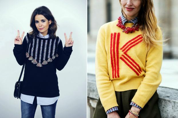 Sudadera y camisa…