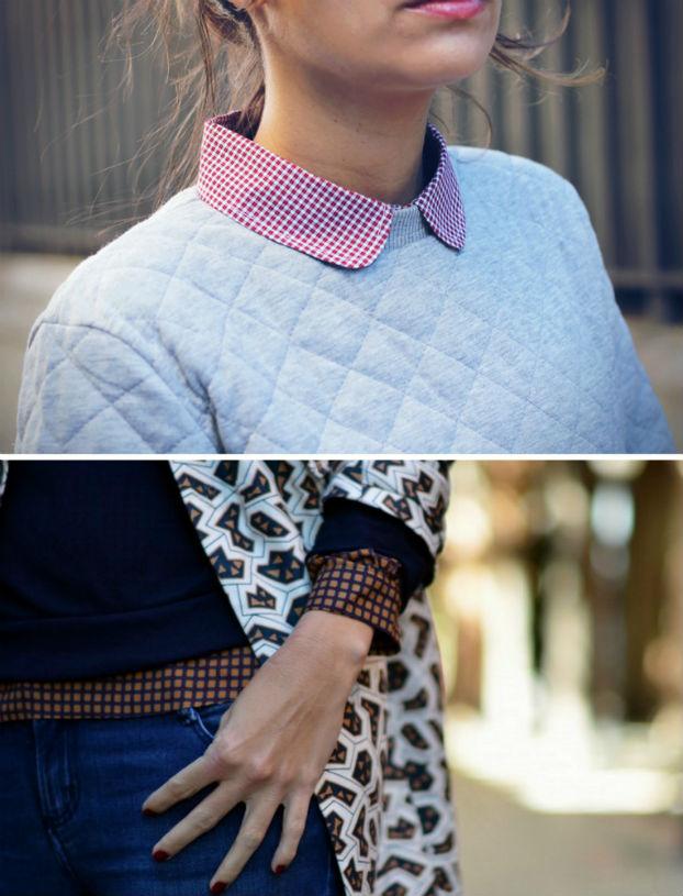 Sudadera y camisa…