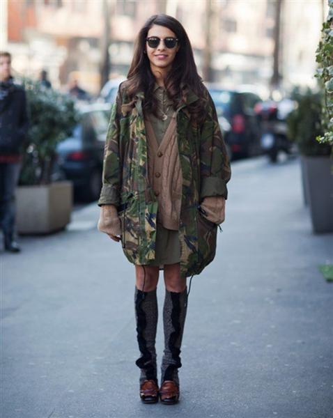 Tendencias de moda - Camouflage