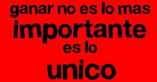 LO IMPORTANTE ES GANAR:  ADAPTARSE O...VIVIR
