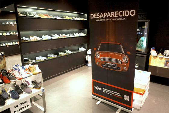 Ha desaparecido un MINI en Barcelona #buscaelmini