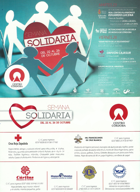 SEMANA SOLIDARIA CÓRDOBA-DESFILE SEMANA SOLIDARIA CÓRDOBA-DESFILE