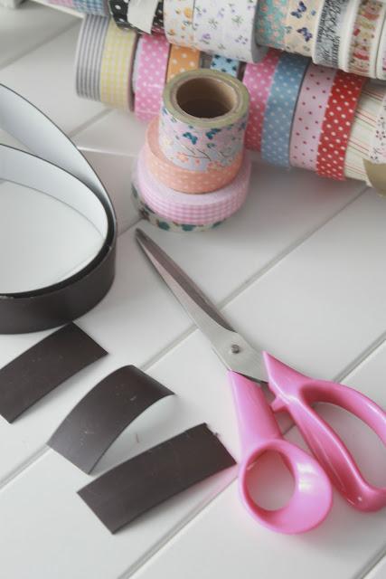 DIY Decoración – Imanes washi tape