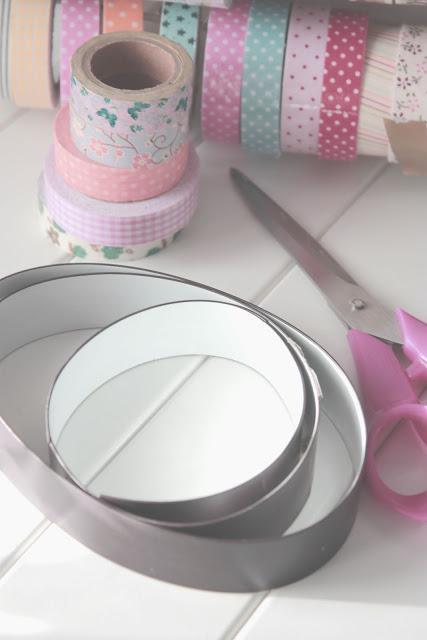 DIY Decoración – Imanes washi tape