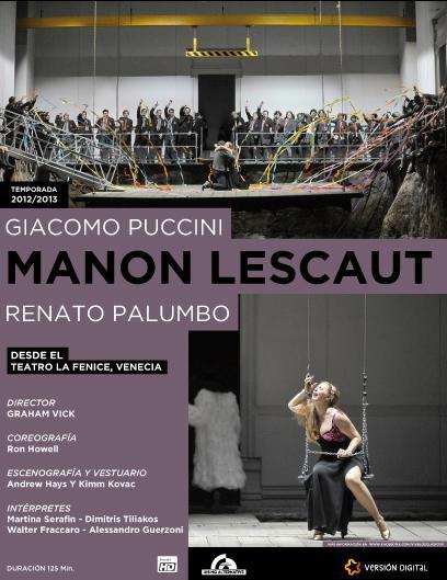 A PARTIR DE HOY EN CINES: MANON LESCAUT, DESDE A PARTIR DE HOY EN CINES: MANON LESCAUT, DESDE