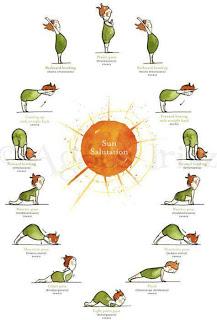 El saludo al sol y el agradecimiento