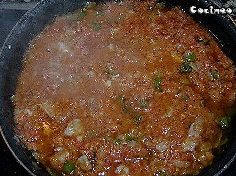 Macarrones con tomate