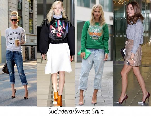 tendencia, moda, sudadera