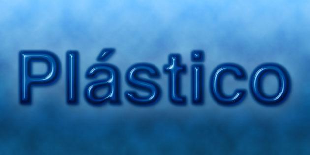 Crear un texto con textura de plástico con Photoshop CS6