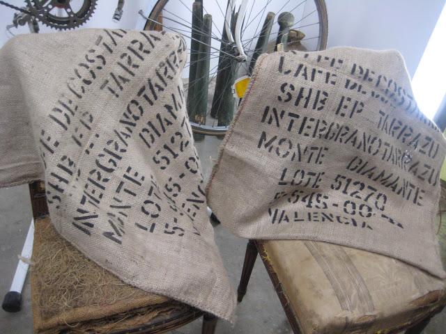 DIY con sacos de café