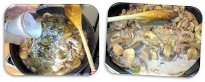 Champiñón a la crema del Barón