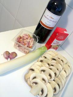 Champiñón a la crema del Barón