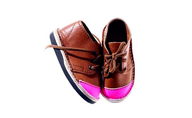 zapatos neon rosa Zapatos para niños Vellies: Modernos y súper cómodos
