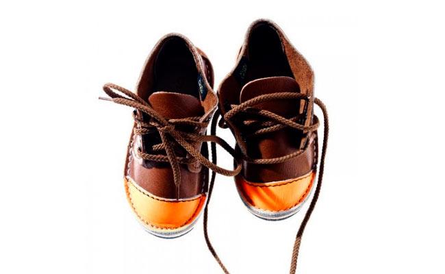 zapatos neon naranja Zapatos para niños Vellies: Modernos y súper cómodos